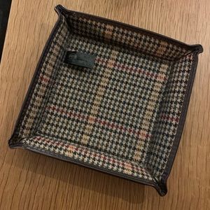 Fossil Valet Leather Tray for Keys/Wallets